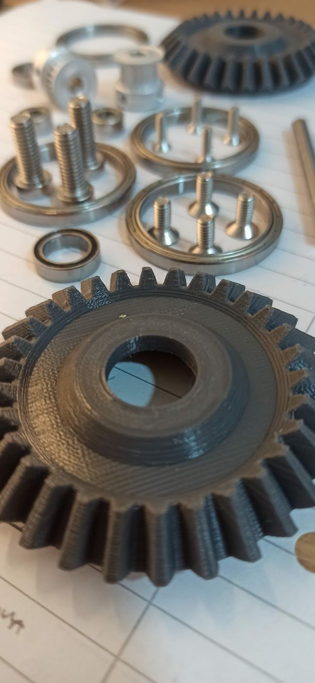 Custom gear-train components